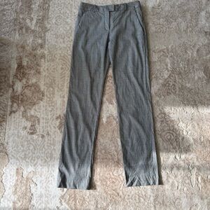 HUGO BOSS Black and White Glen Plaid Tegy dress Pants women’s 2